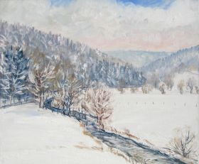 102. Winter am Fluss  60x70.jpg